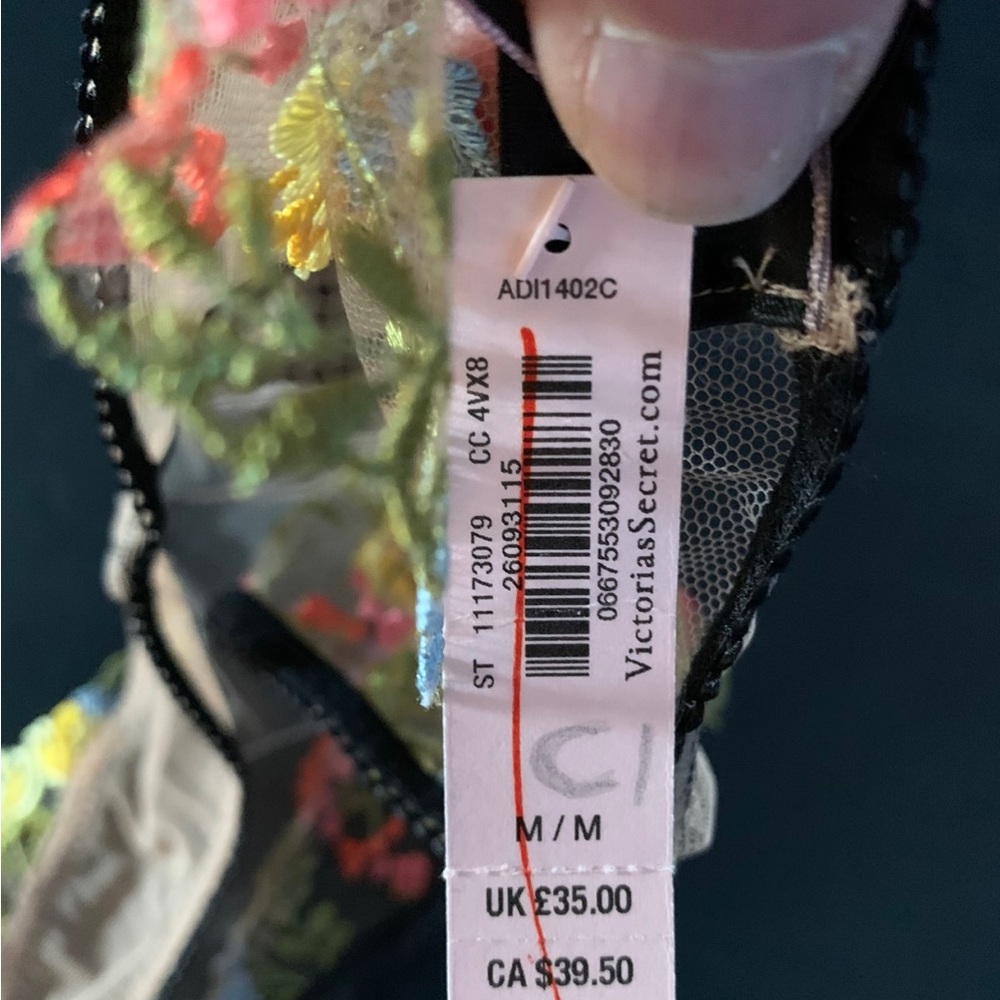 Victoria Secret Dream Angels Sweet Praline Thong M - Picture 3 of 3